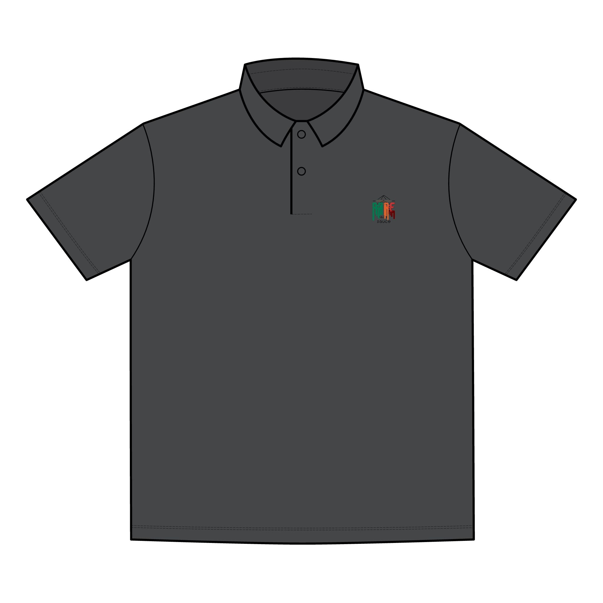 Jersey Polo Recharge Men's Rare Sauce Comfort Style Shirt