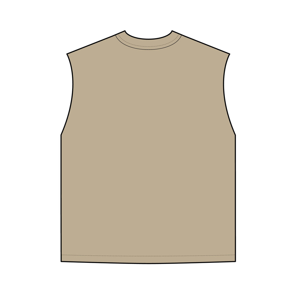 Faded Casual Tank, Relaxed Summer Sleeveless Top, Men's Beach Tank, Perfect Gift for Him, Everyday Wear, Travel Essential